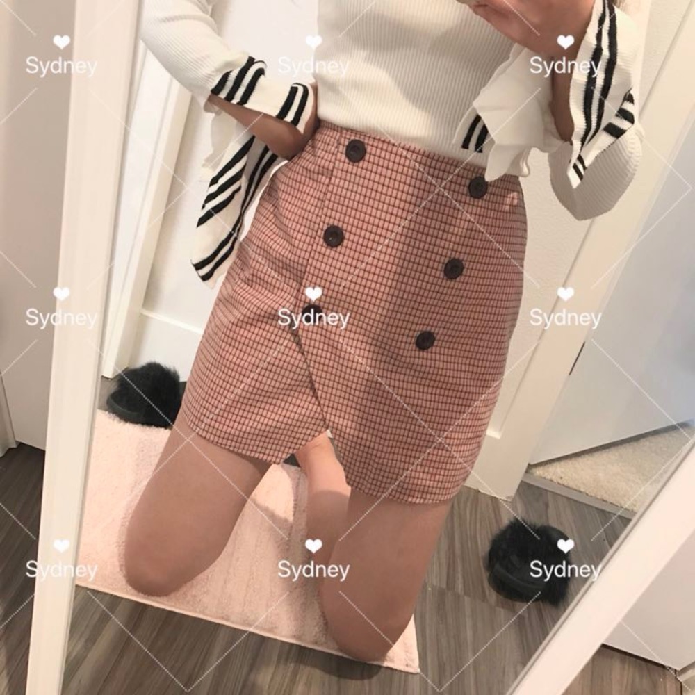 Plaid Skirt